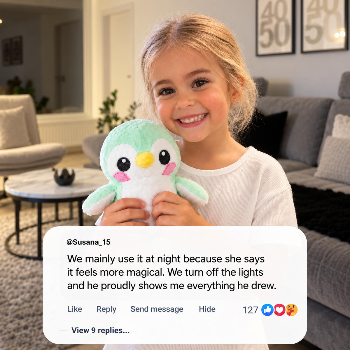 SnuggleGlow - Creative Glowing Plush